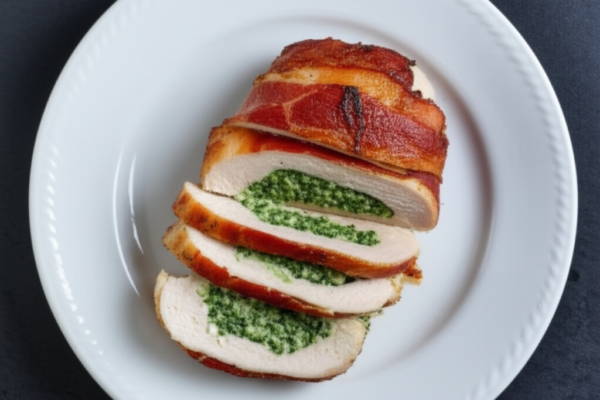 Bacon-Wrapped Stuffed Chicken Breast