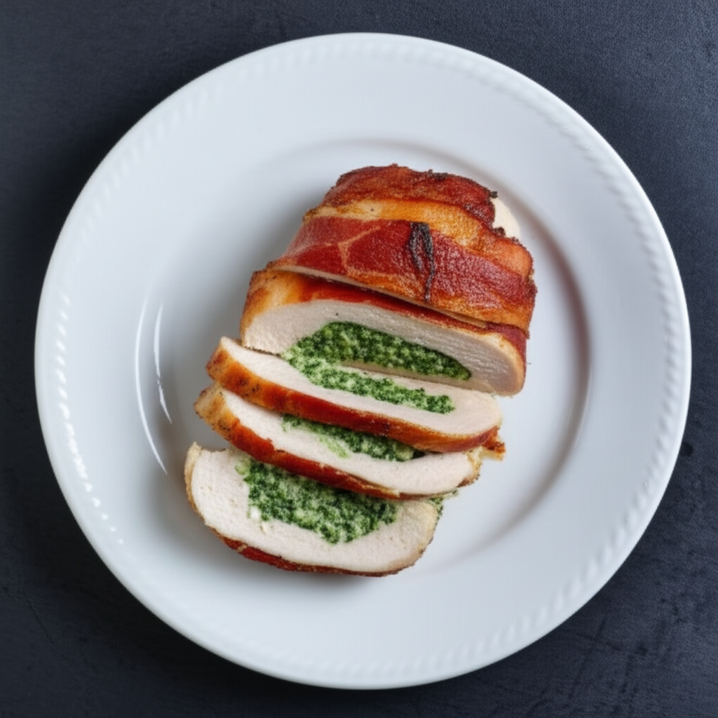 Bacon-Wrapped Stuffed Chicken Breast
