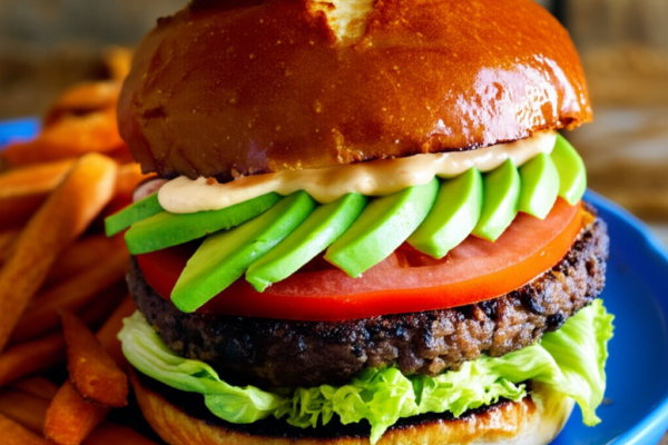 Smoky Black Bean Burger
