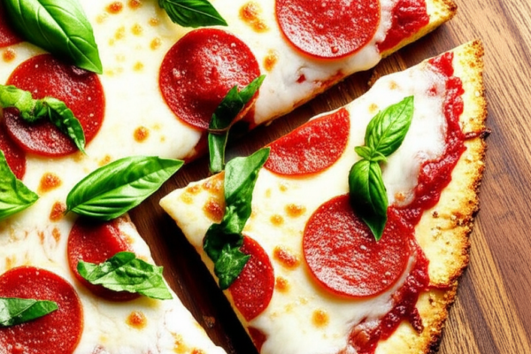 Crispy Cauliflower Crust Pizza