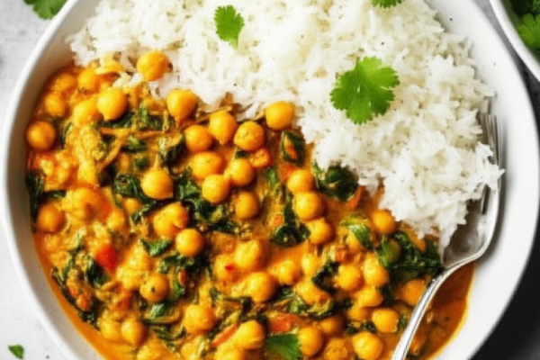 Creamy Coconut Chickpea Curry