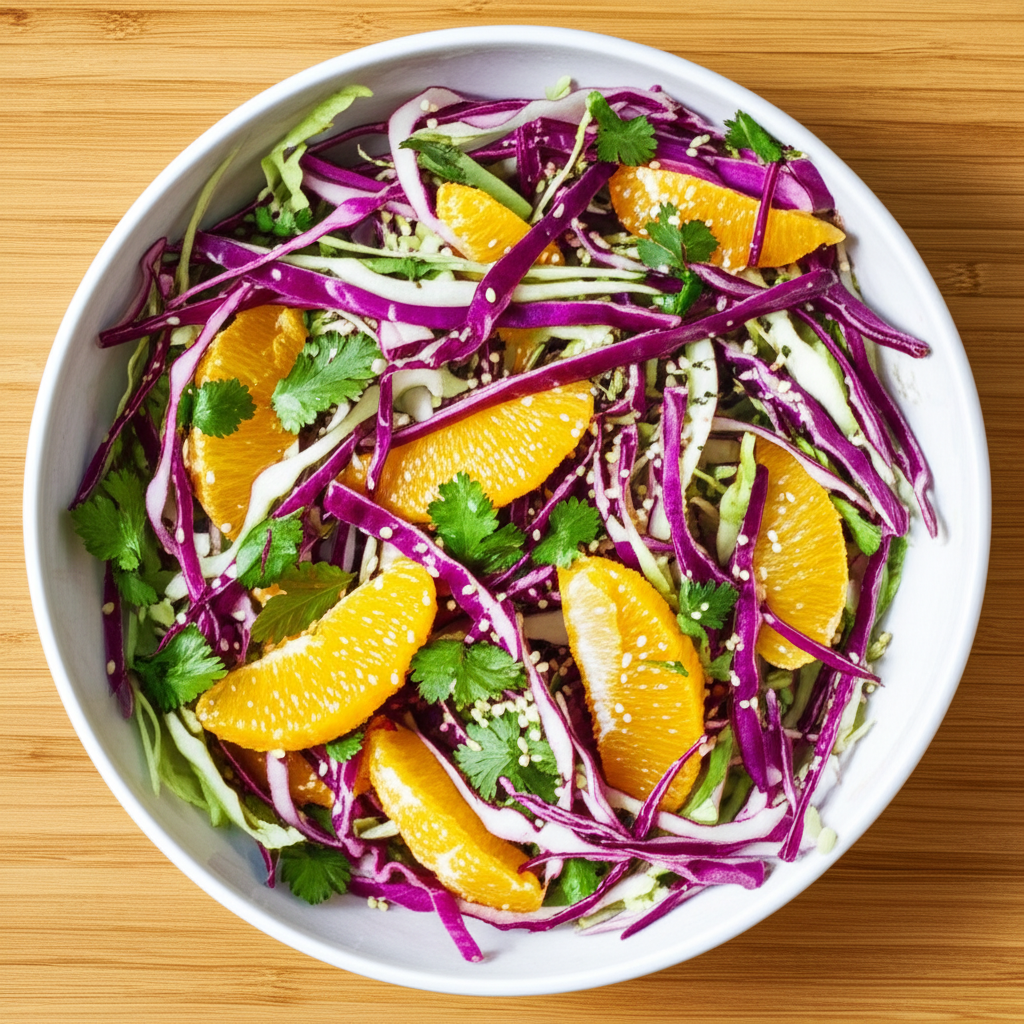 Zesty Citrus Cabbage Salad