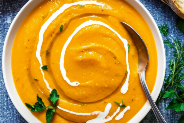 Comforting Potato & Red Lentil Soup