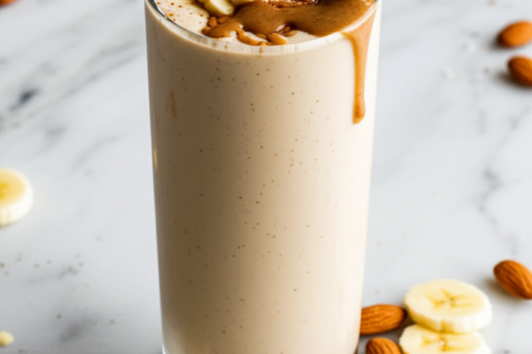 Creamy Banana Almond Smoothie