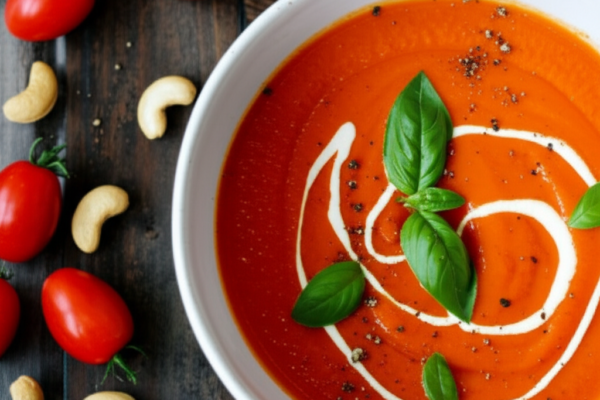 Creamy Tomato Cashew Soup