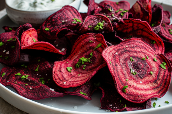 Crimson Cloud Beet Chips