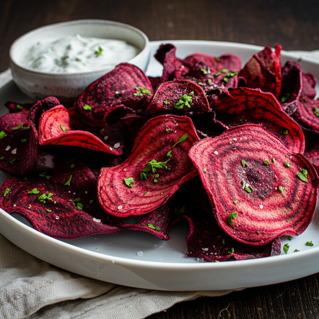 Crimson Cloud Beet Chips