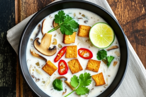 The Driftwood Cove Lemongrass Coconut Soup