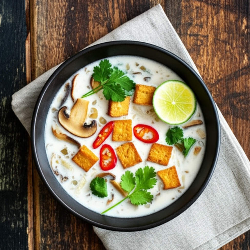 The Driftwood Cove Lemongrass Coconut Soup