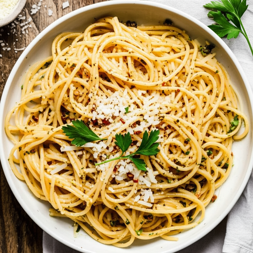 Easy 20-Minute Garlic Butter Pasta