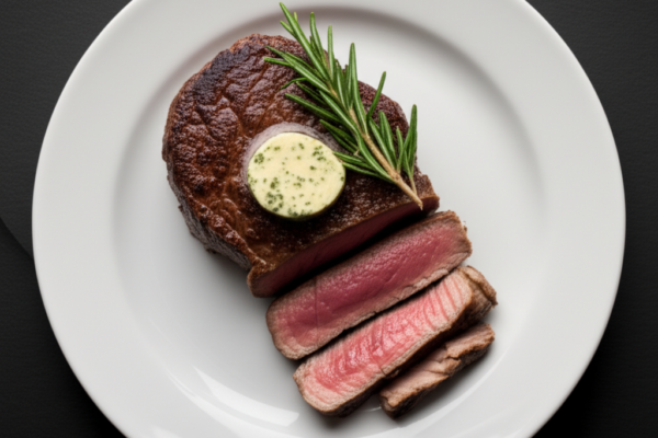 Perfect Pan-Seared Filet Mignon with Herb Butter