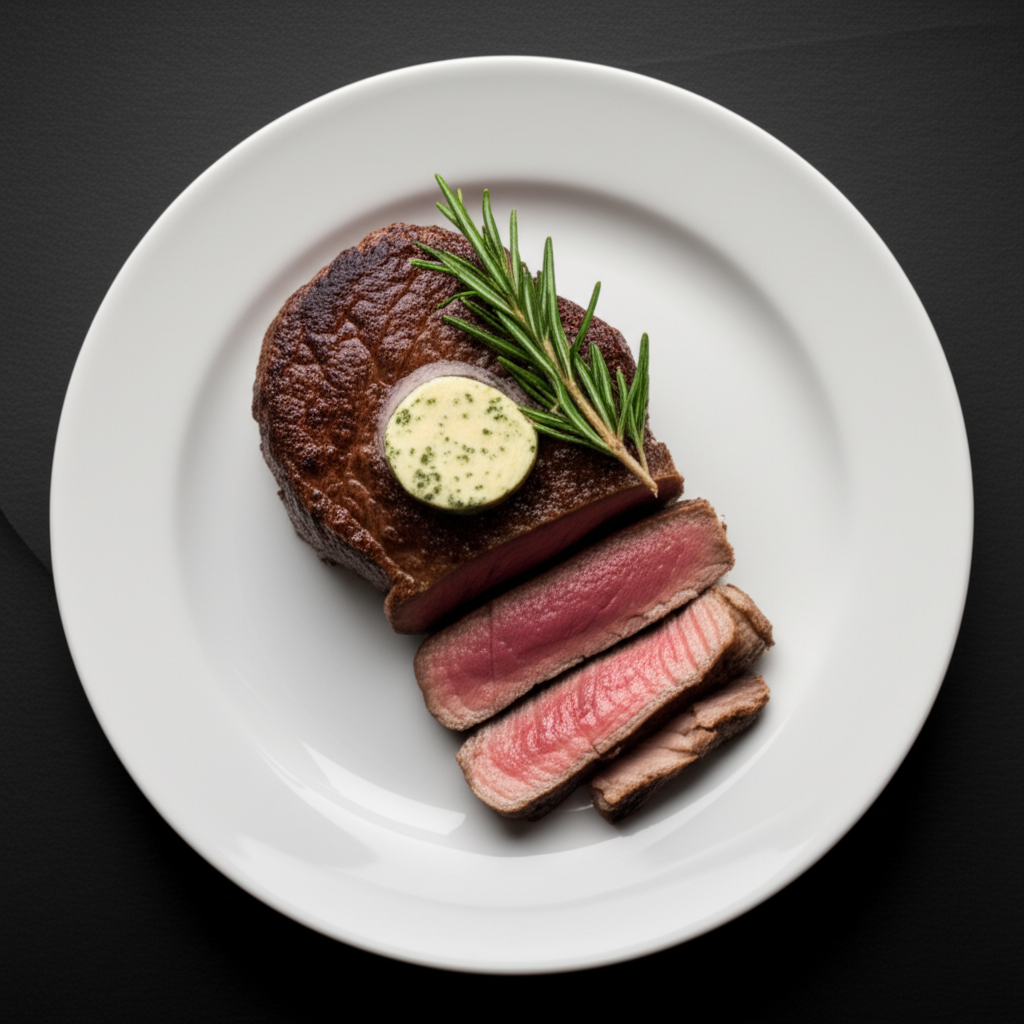 Perfect Pan-Seared Filet Mignon with Herb Butter