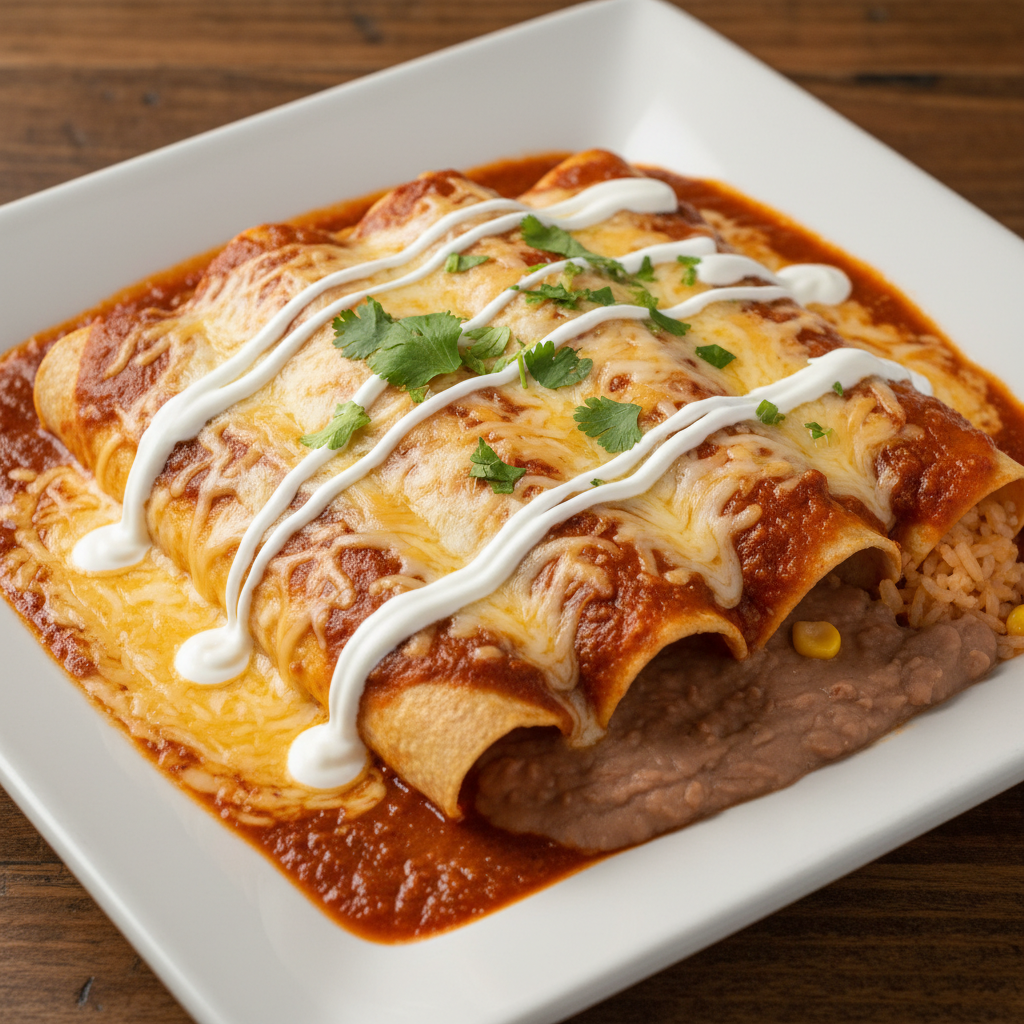 Fire Mountain Enchiladas