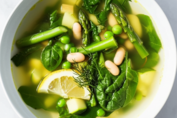 First Day of Spring Vegetable Soup