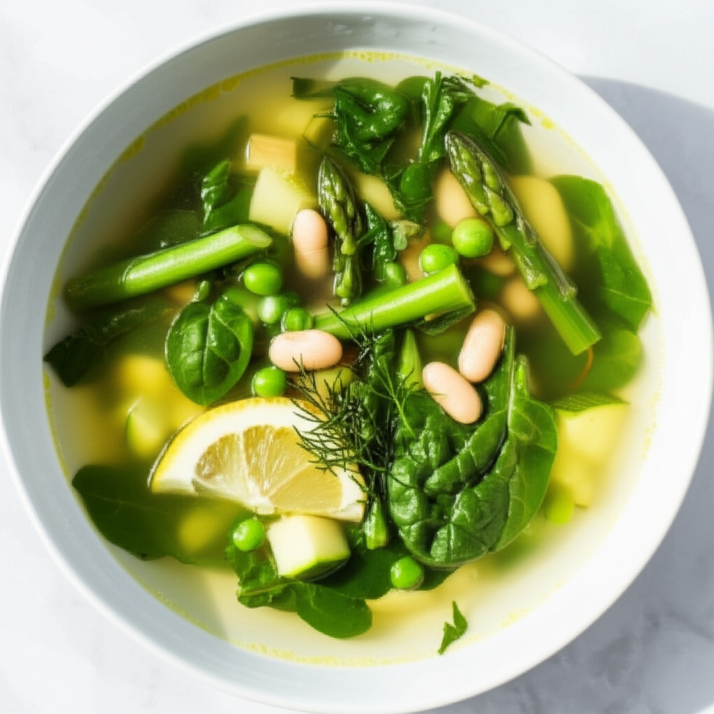 First Day of Spring Vegetable Soup
