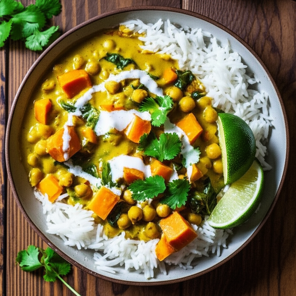 The Golden Hour Coconut Curry