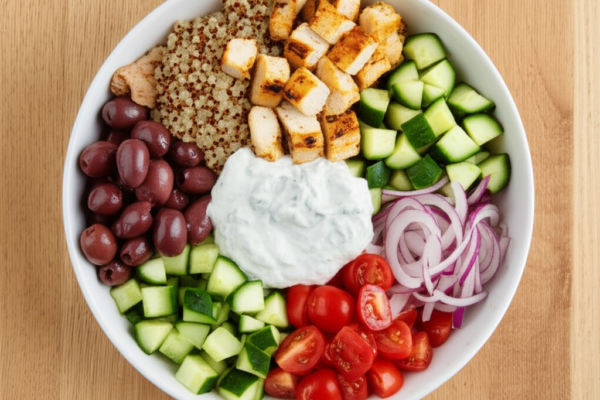 Greek Chicken Power Bowl