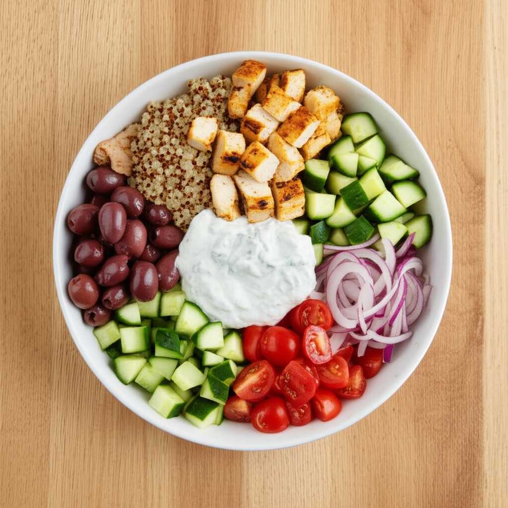 Greek Chicken Power Bowl