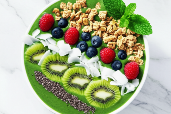 Green Detox Smoothie Bowl