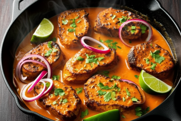 The Havana Twilight Citrus Mojo Pork Skillet