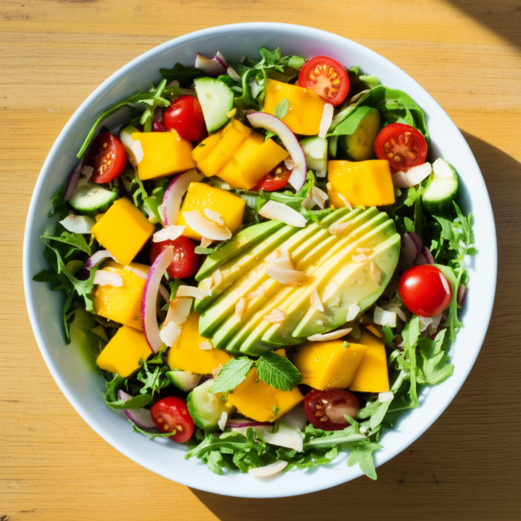 Island Breeze Mango Summer Salad