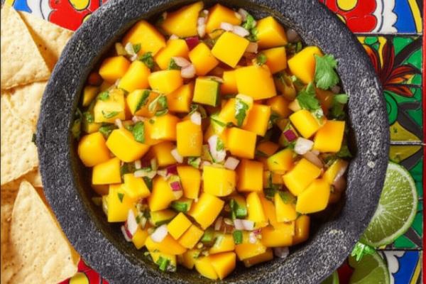 Fresh Mango Jalapeño Salsa