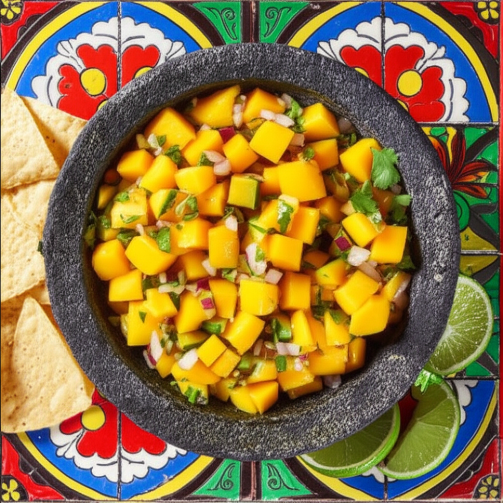Fresh Mango Jalapeño Salsa