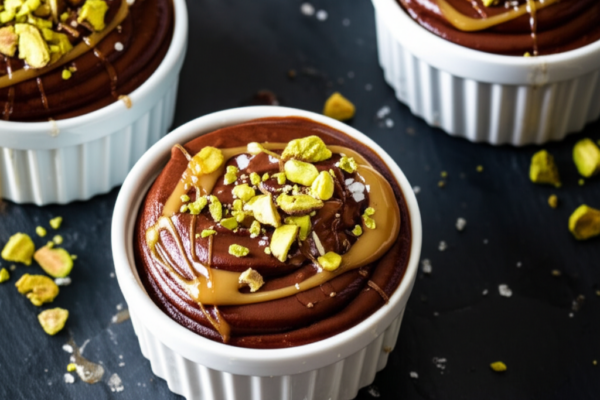 The Marrakech Moonlight Chocolate Tahini Pots