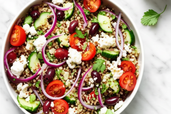 Mediterranean Quinoa Salad