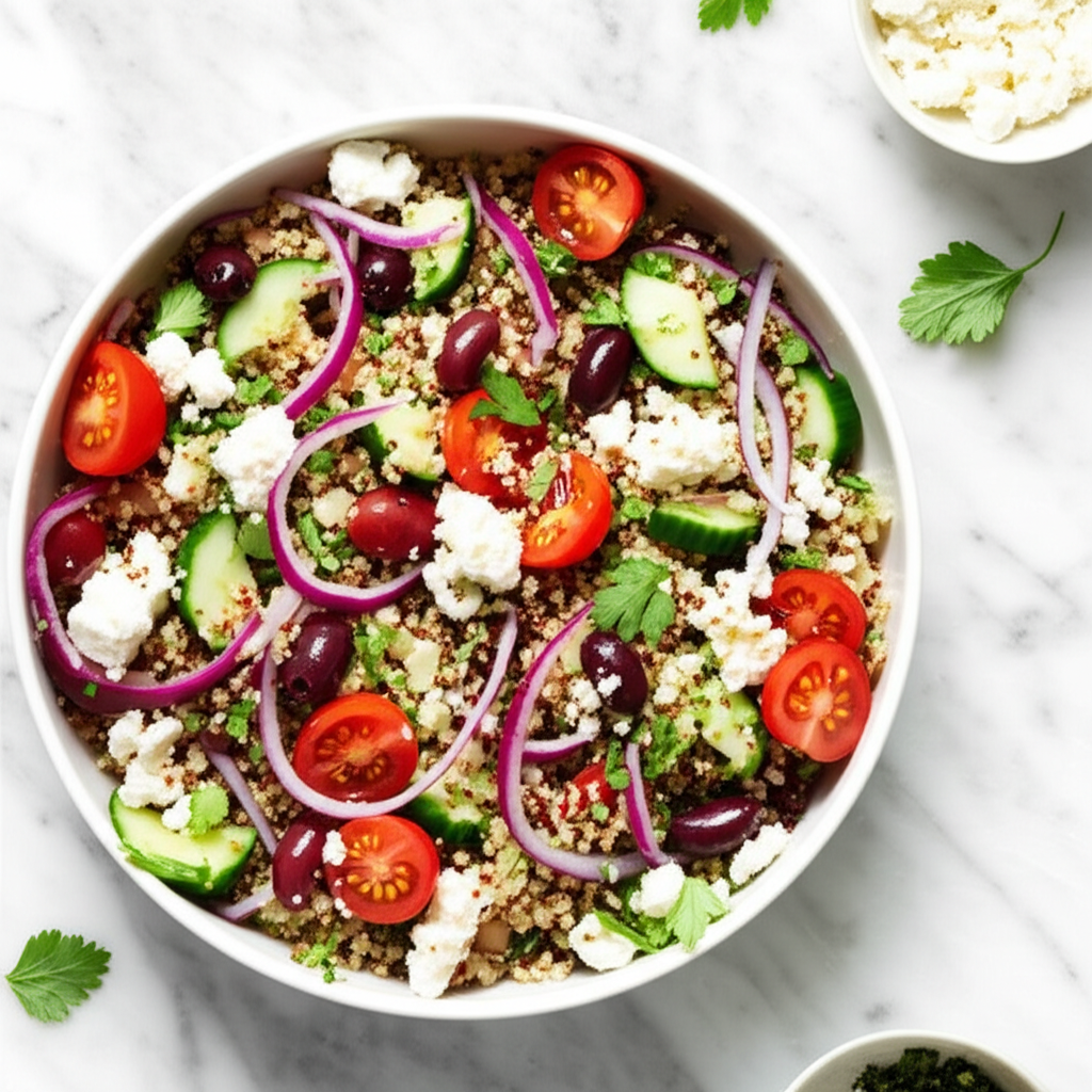 Mediterranean Quinoa Salad
