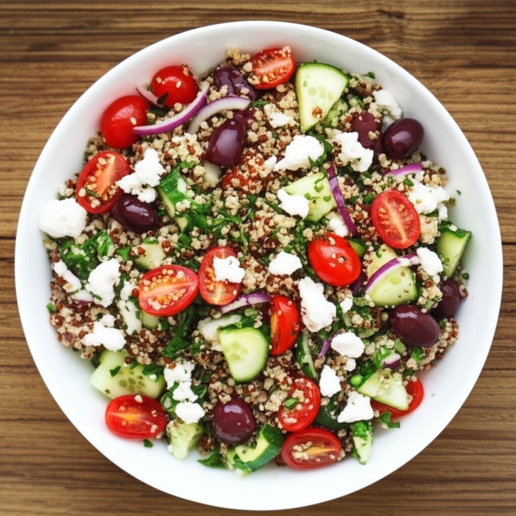 Mediterranean Quinoa Salad