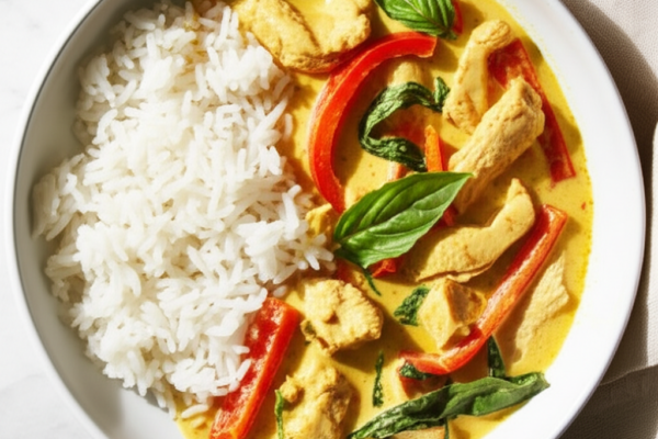 The Moonlit Thai Coconut Chicken