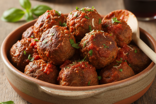 Nonna’s Secret Garden Meatballs