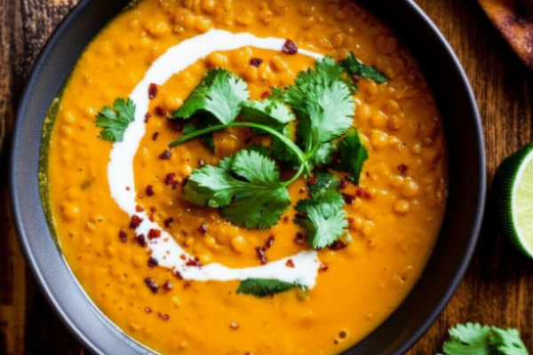 One-Pot Creamy Coconut Lentil Curry (Vegan)