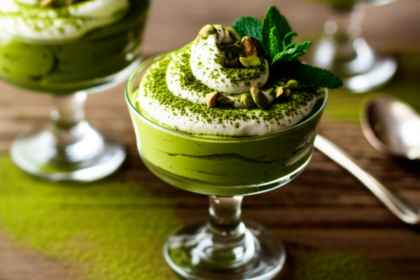 The Secret Garden Matcha Silk Mousse