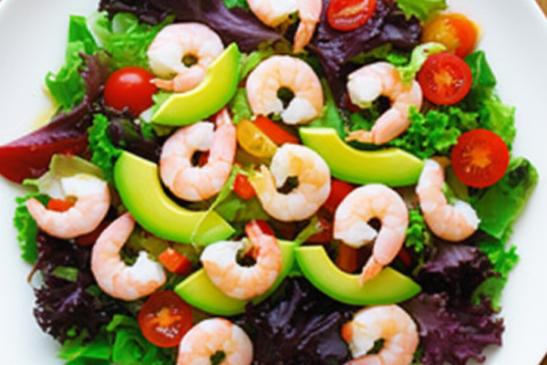 Citrus Shrimp & Avocado Salad