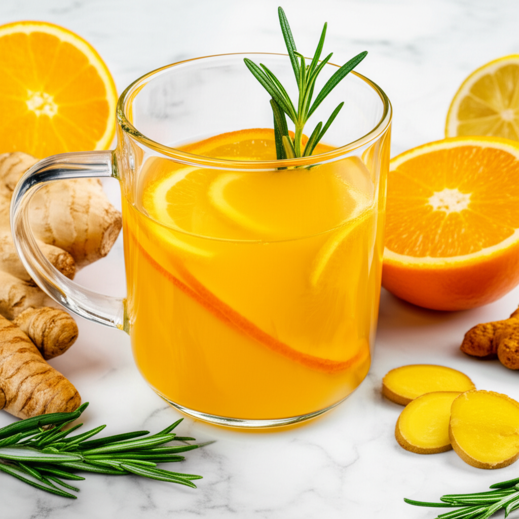 Solar Flare Ginger Citrus Elixir