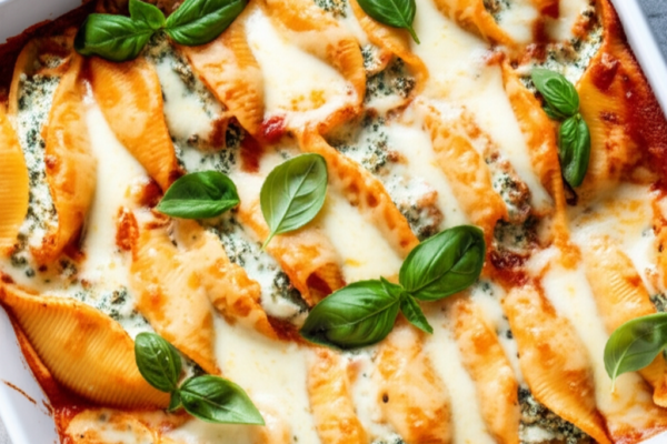 Spinach & Ricotta Stuffed Shells