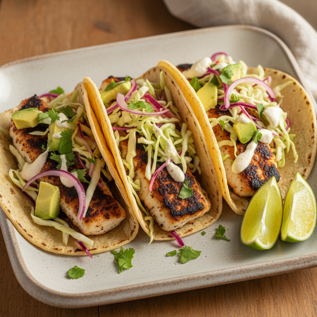 Sunset Beach Fish Tacos