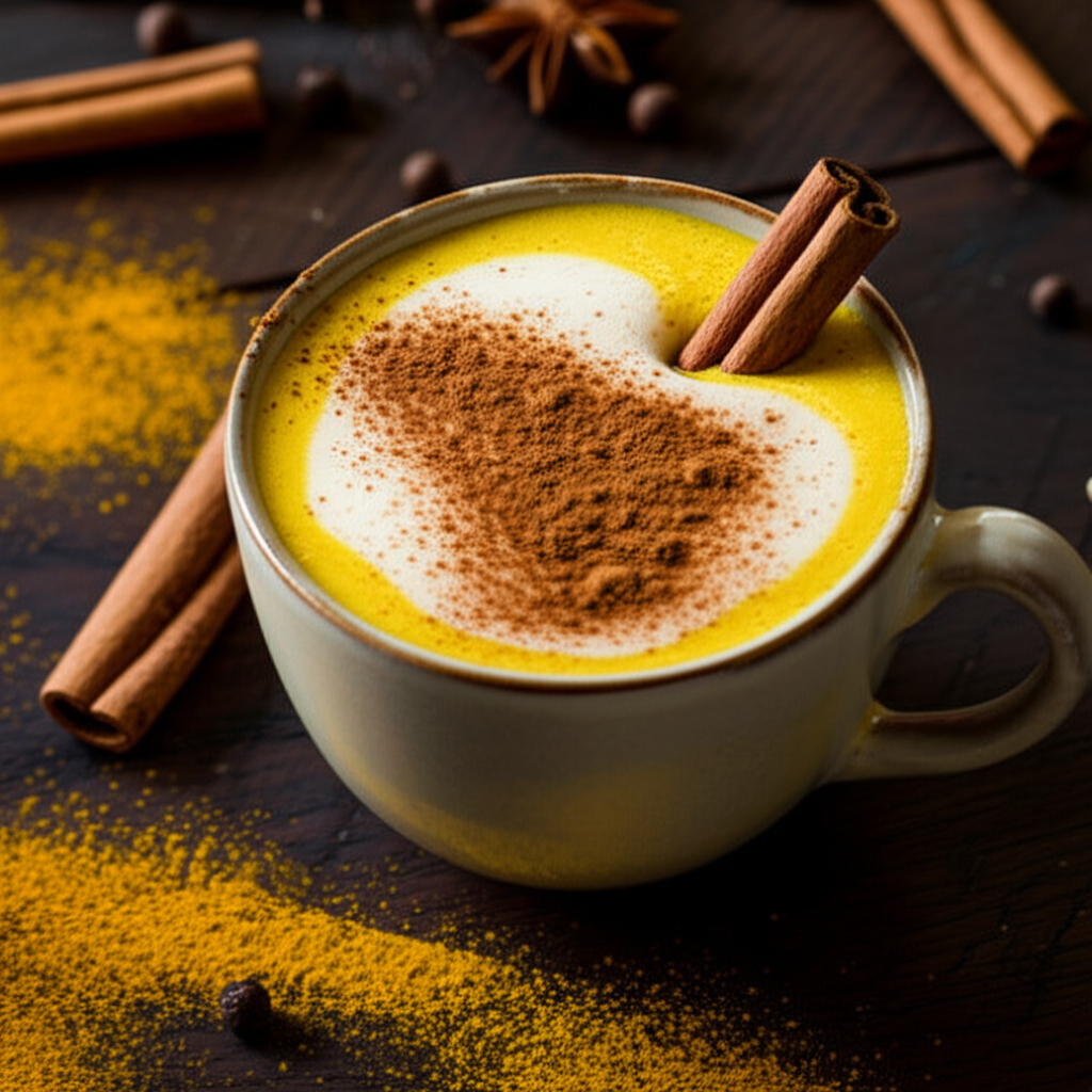 Turmeric Golden Milk Latte