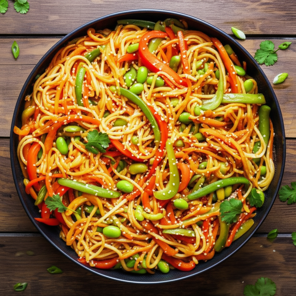 The Velvet Dragon Peanut Noodles