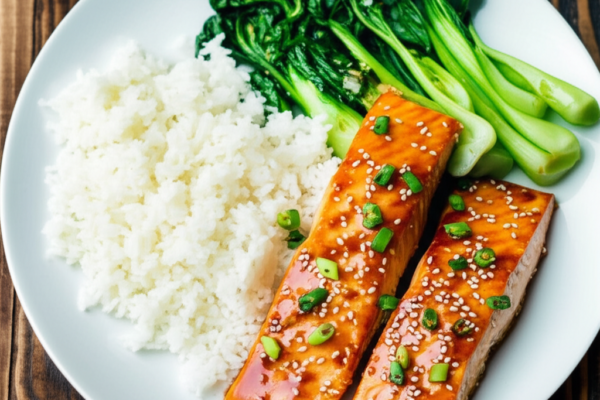 10-Minute Honey Sesame Salmon Skillet