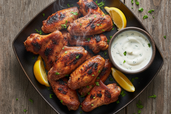 Easy Grilled Smoky Paprika Chicken Wings