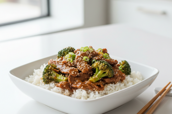 15-Minute Beef and Broccoli Stir-Fry