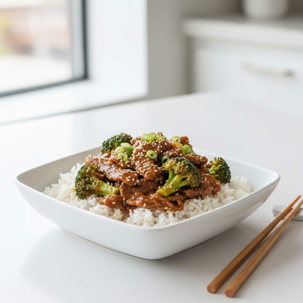 15-Minute Beef and Broccoli Stir-Fry