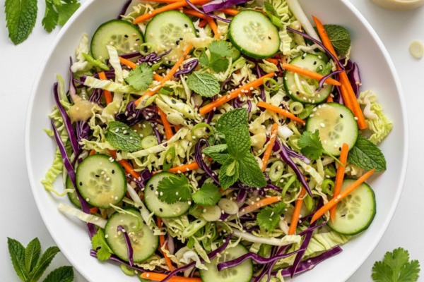 Cleansing Thai Detox Salad — A Crisp Herbal Reset