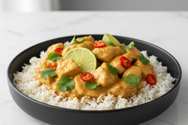 Creamy Coconut Lime Chicken Skillet (One Pan, 25 Minutes)