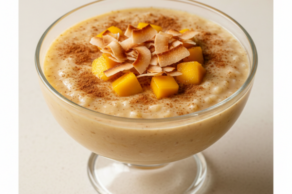 Stovetop Cinnamon Coconut Rice Pudding (Dairy-Free)
