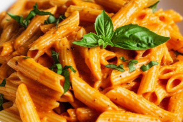 Tuscan Sunset Cashew Pasta