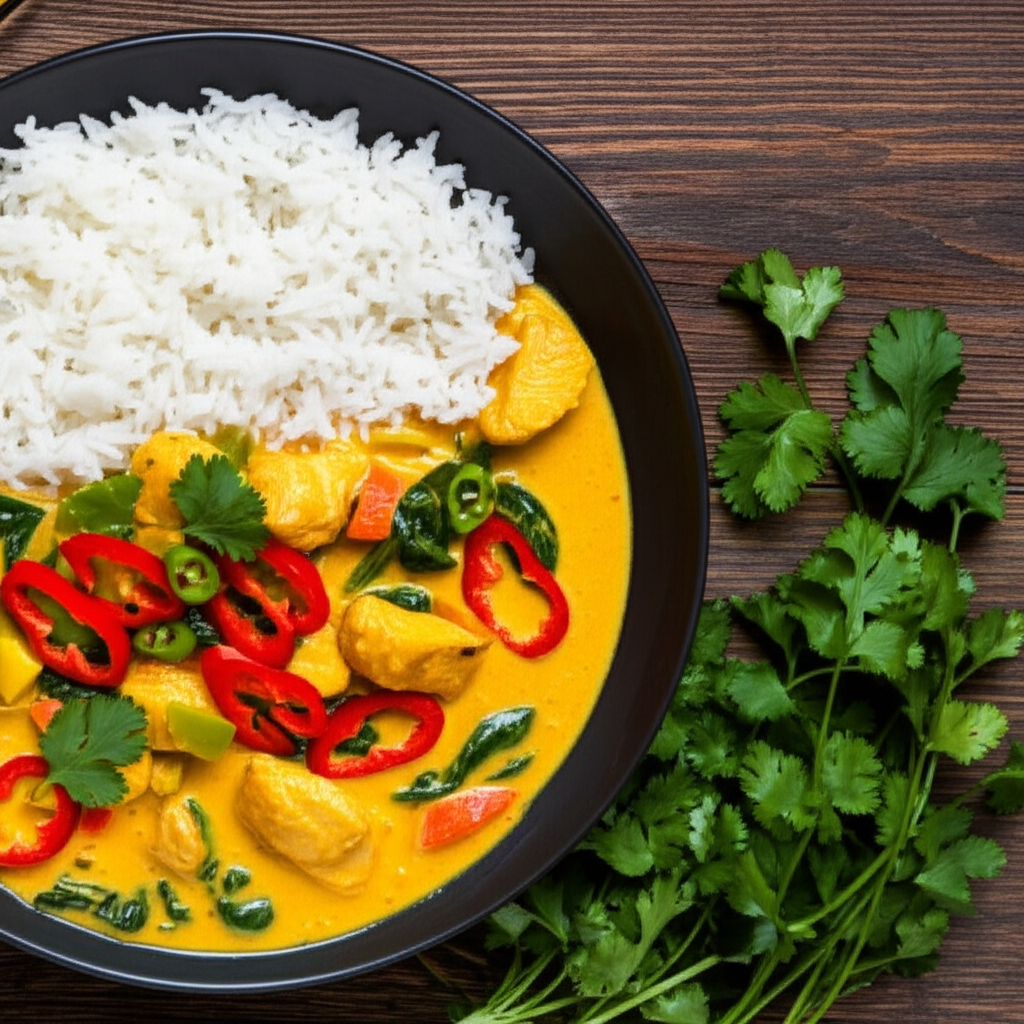 Easy Chicken Coconut Curry